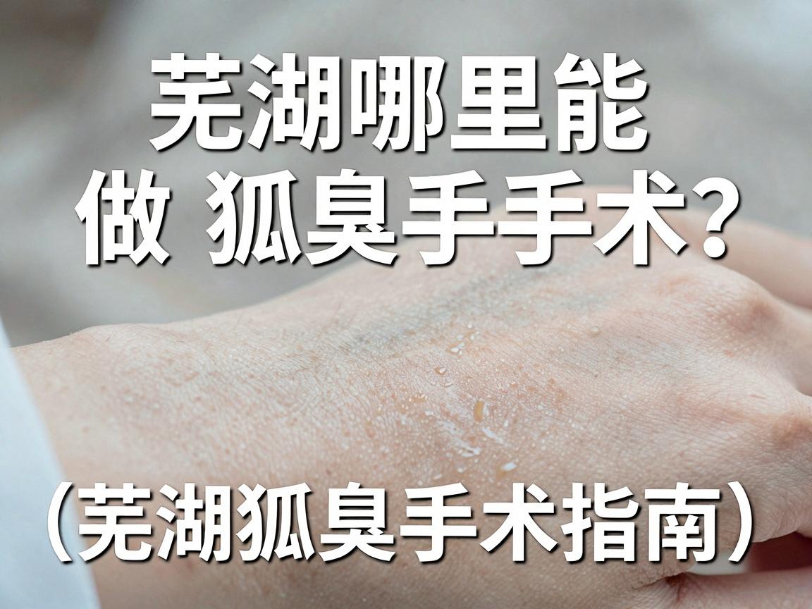 芜湖哪里能做狐臭手术?别急,先看懂这几点再做决定(芜湖狐臭手术指南) 芜湖哪里能做狐臭手术?别急,先看懂这几点再做决定(芜湖狐臭手术指南)