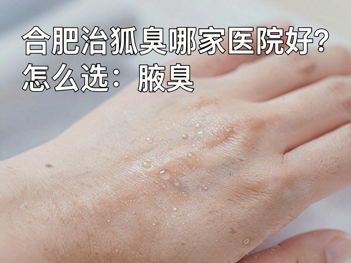 合肥治狐臭哪家医院好?专业解析合肥腋臭医院怎么选,告别腋臭困扰 合肥治狐臭哪家医院好?专业解析合肥腋臭医院怎么选,告别腋臭困扰