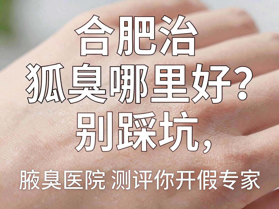 合肥治狐臭哪里好?别踩坑,这篇腋臭医院测评帮你避开假专家 合肥治狐臭哪里好?别踩坑,这篇腋臭医院测评帮你避开假专家