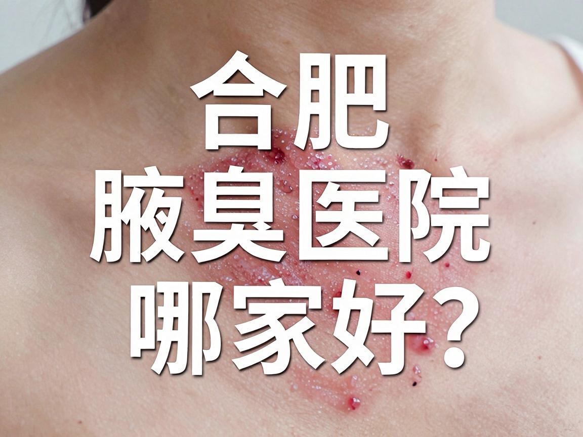 合肥腋臭医院哪家好?从专业视角看合肥腋臭诊疗好医院的硬核标准 合肥腋臭医院哪家好?从专业视角看合肥腋臭诊疗好医院的硬核标准