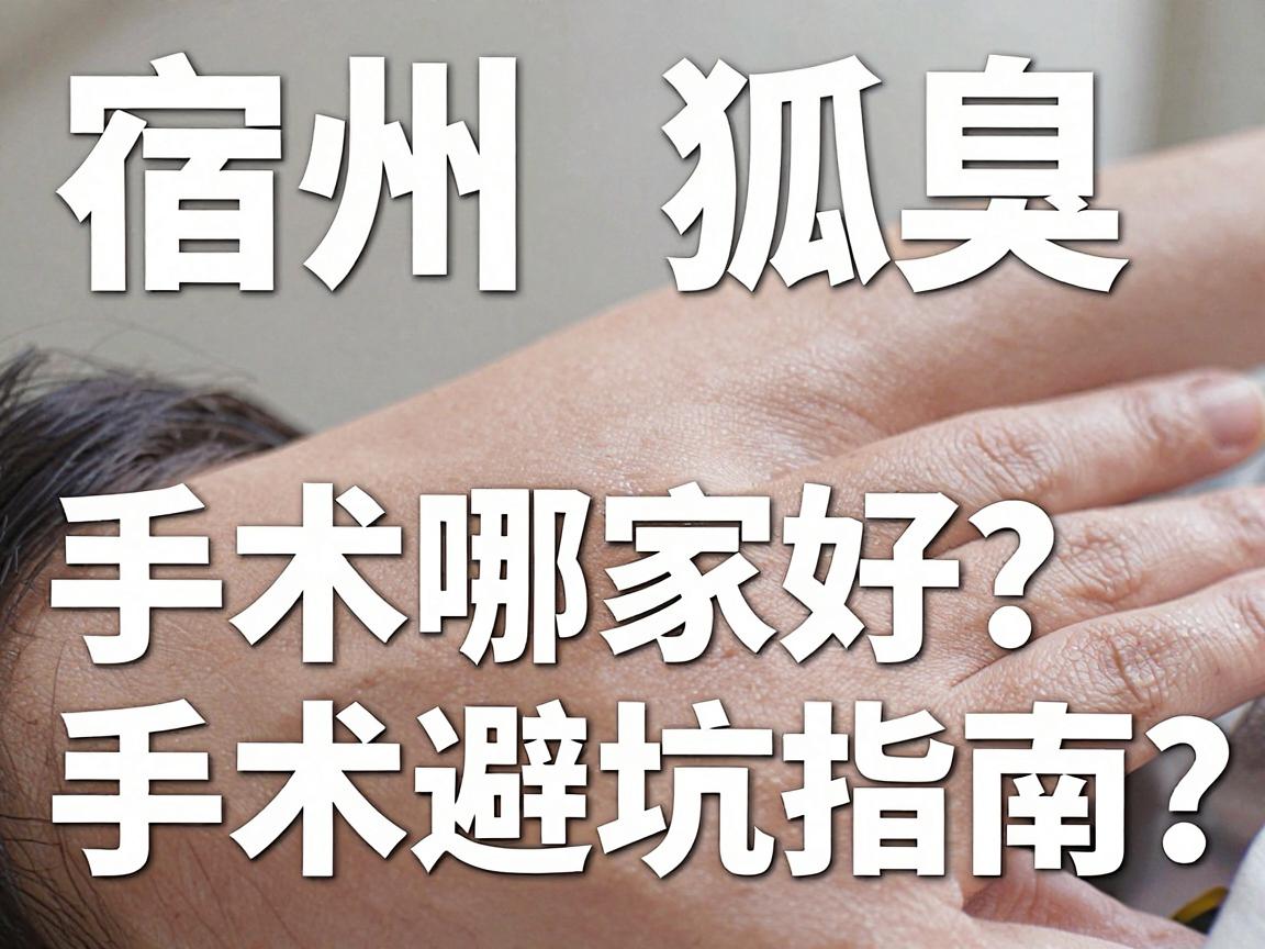 宿州狐臭手术哪家好?别急着选,先看这份宿州腋臭手术避坑指南 宿州狐臭手术哪家好?别急着选,先看这份宿州腋臭手术避坑指南