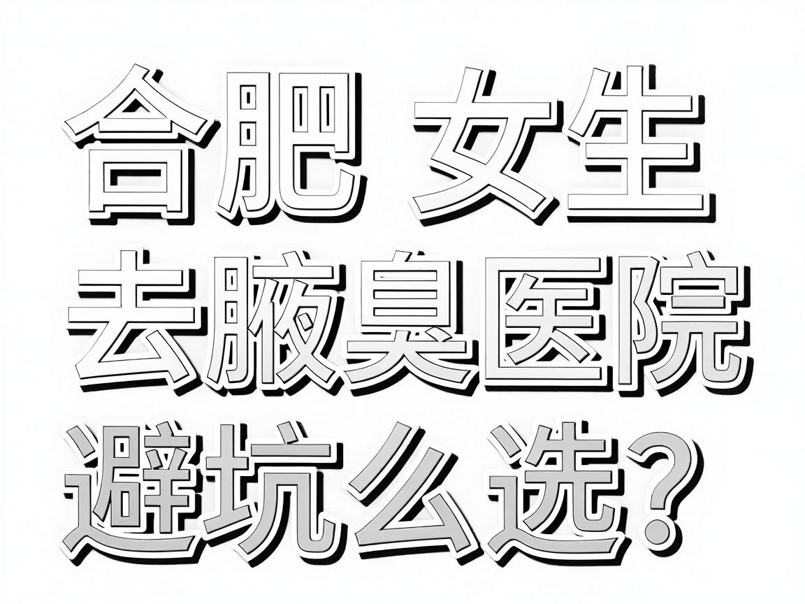 合肥女生去腋臭医院怎么选?合肥腋臭医院避坑指南 合肥女生去腋臭医院怎么选?合肥腋臭医院避坑指南
