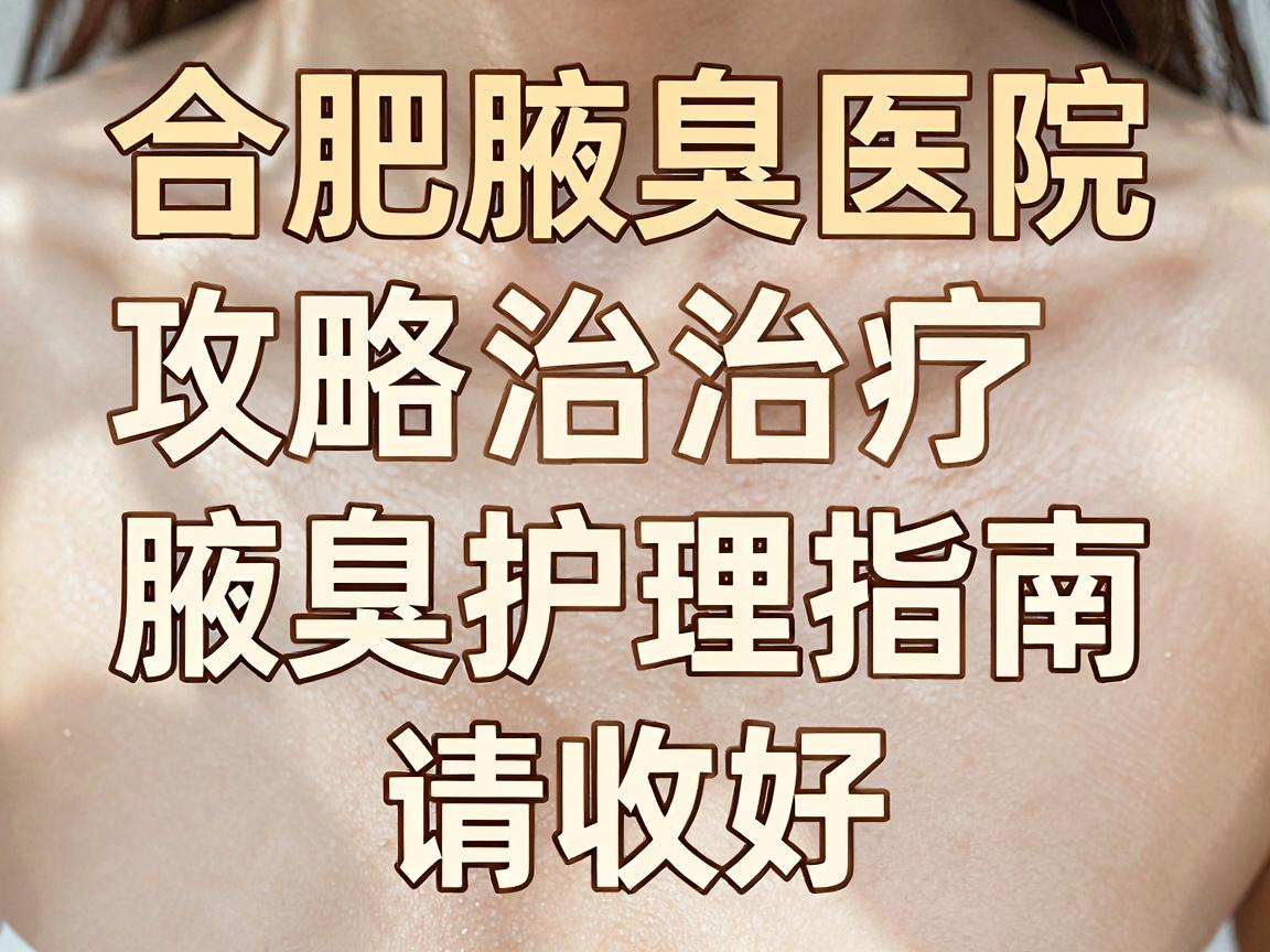 合肥腋臭治疗医院怎么选?这份合肥腋臭医院攻略+腋臭护理指南请收好 合肥腋臭治疗医院怎么选?这份合肥腋臭医院攻略+腋臭护理指南请收好