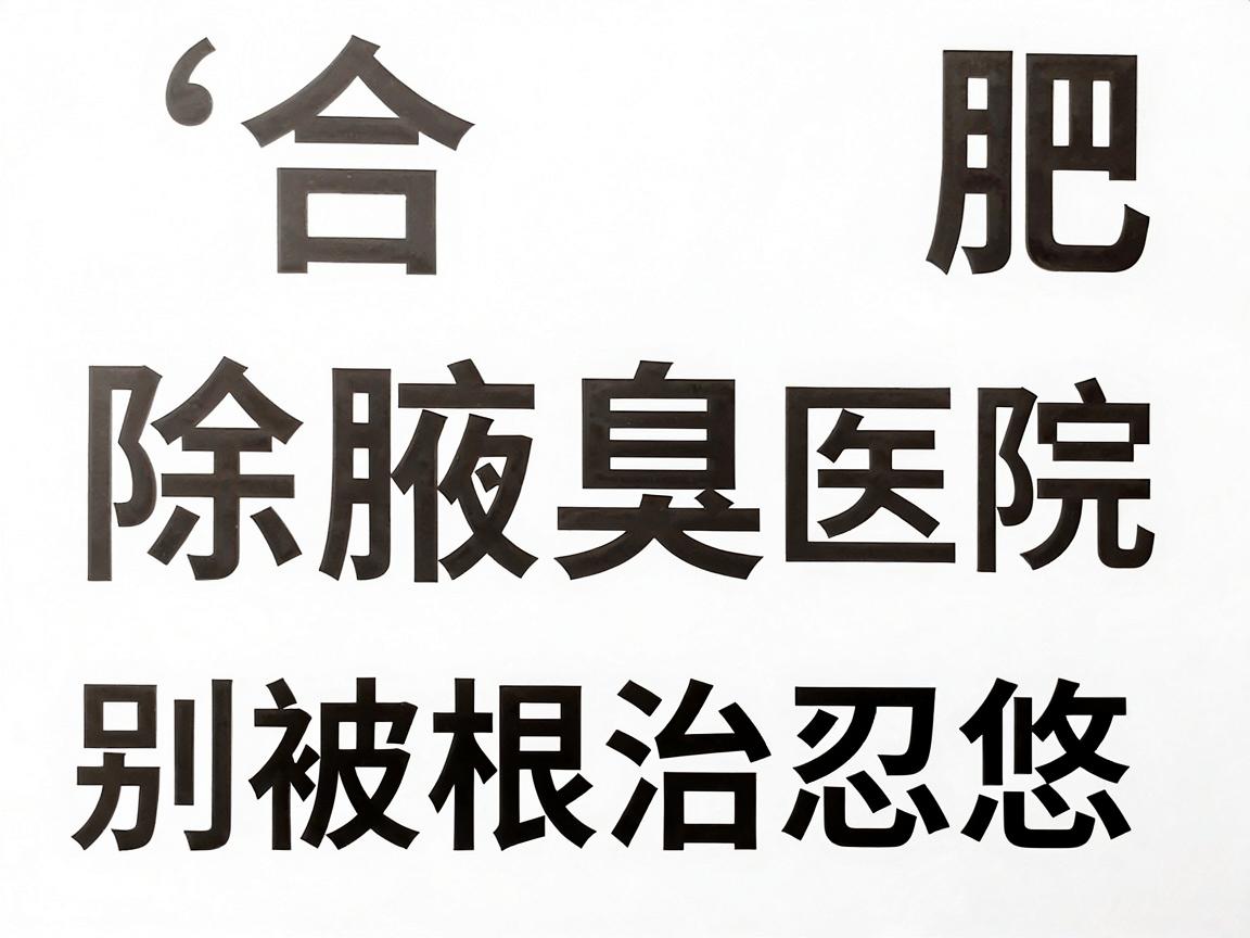 合肥除腋臭医院怎么选?合肥除腋臭医院口碑与技术对比,别被根治忽悠了 合肥除腋臭医院怎么选?合肥除腋臭医院口碑与技术对比,别被根治忽悠了