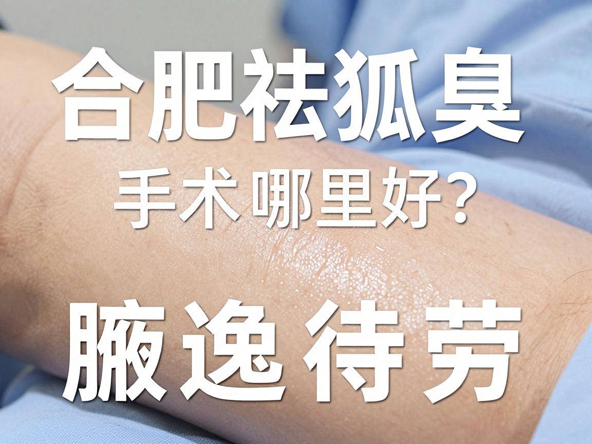 合肥祛狐臭手术哪里好?选对医院和医生,祛狐臭手术才真正腋逸待劳 合肥祛狐臭手术哪里好?选对医院和医生,祛狐臭手术才真正腋逸待劳