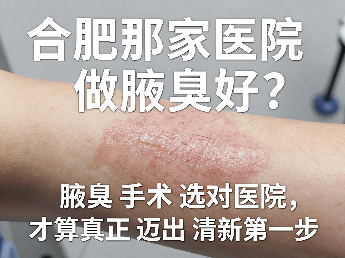 合肥那家医院做腋臭好?腋臭手术选对医院,才算真正迈出清新第一步 合肥那家医院做腋臭好?腋臭手术选对医院,才算真正迈出清新第一步