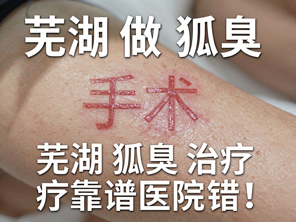 芜湖做狐臭手术去哪家医院？盘点芜湖狐臭治疗靠谱医院，别选错！