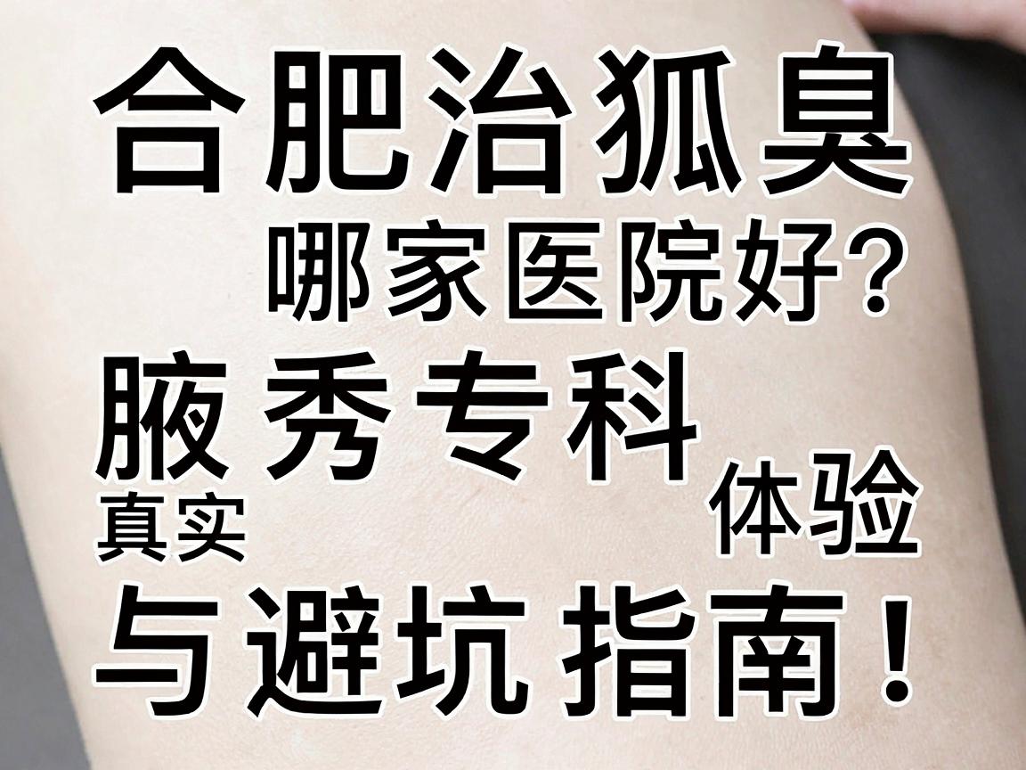 合肥治狐臭哪家医院好?腋秀专科真实体验与避坑指南,狐臭治疗别只看名气 合肥治狐臭哪家医院好?腋秀专科真实体验与避坑指南,狐臭治疗别只看名气