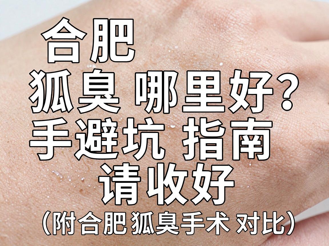 合肥狐臭手术哪里好?这份避坑指南,请收好(附合肥狐臭手术对比) 合肥狐臭手术哪里好?这份避坑指南,请收好(附合肥狐臭手术对比)