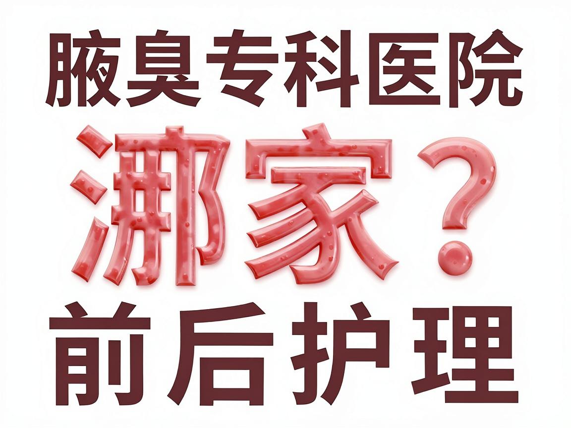 合肥腋臭清除手术哪家强?腋臭专科医院对比与清除手术前后护理全攻略 合肥腋臭清除手术哪家强?腋臭专科医院对比与清除手术前后护理全攻略