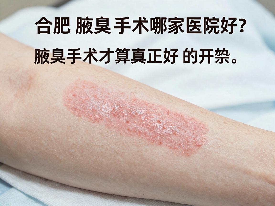 合肥腋臭手术哪家医院好?选对医院,腋臭手术才算真正好的开始 合肥腋臭手术哪家医院好?选对医院,腋臭手术才算真正好的开始