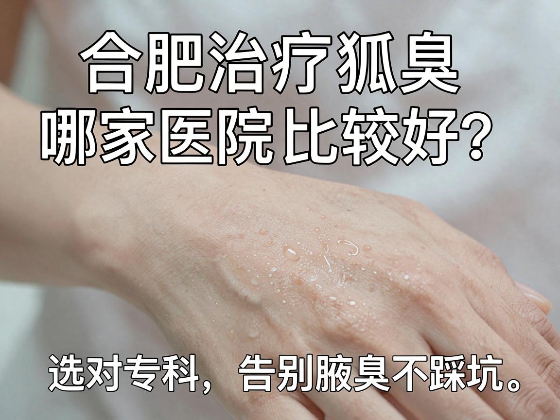 合肥治疗狐臭哪家医院比较好?选对专科,告别腋臭不踩坑 合肥治疗狐臭哪家医院比较好?选对专科,告别腋臭不踩坑