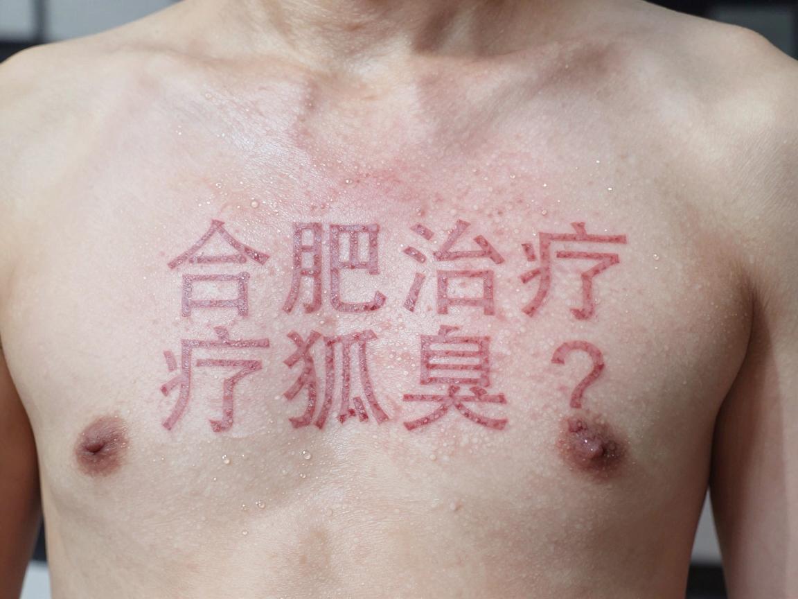 合肥治疗狐臭去哪家医院？腋秀腋臭专科医院凭什么擅长治疗狐臭？