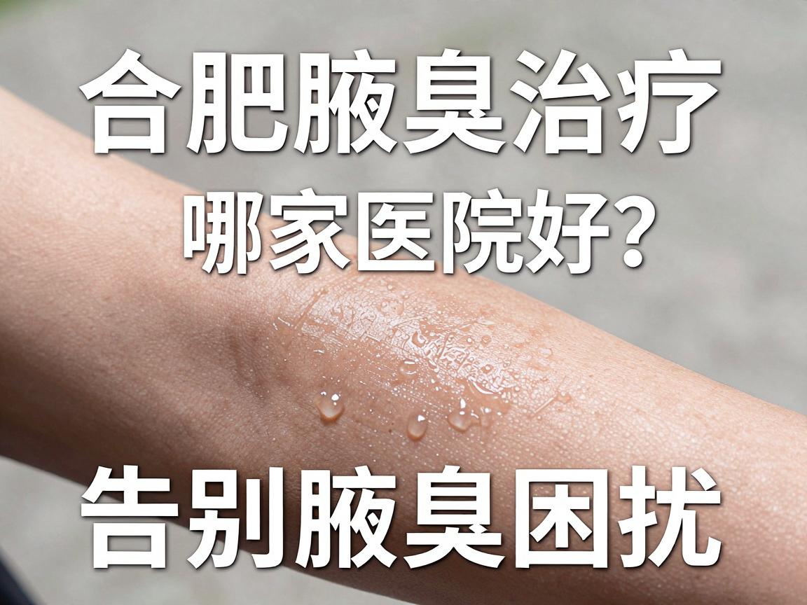 合肥腋臭治疗哪家医院好?选对腋臭专科,告别腋臭困扰 合肥腋臭治疗哪家医院好?选对腋臭专科,告别腋臭困扰