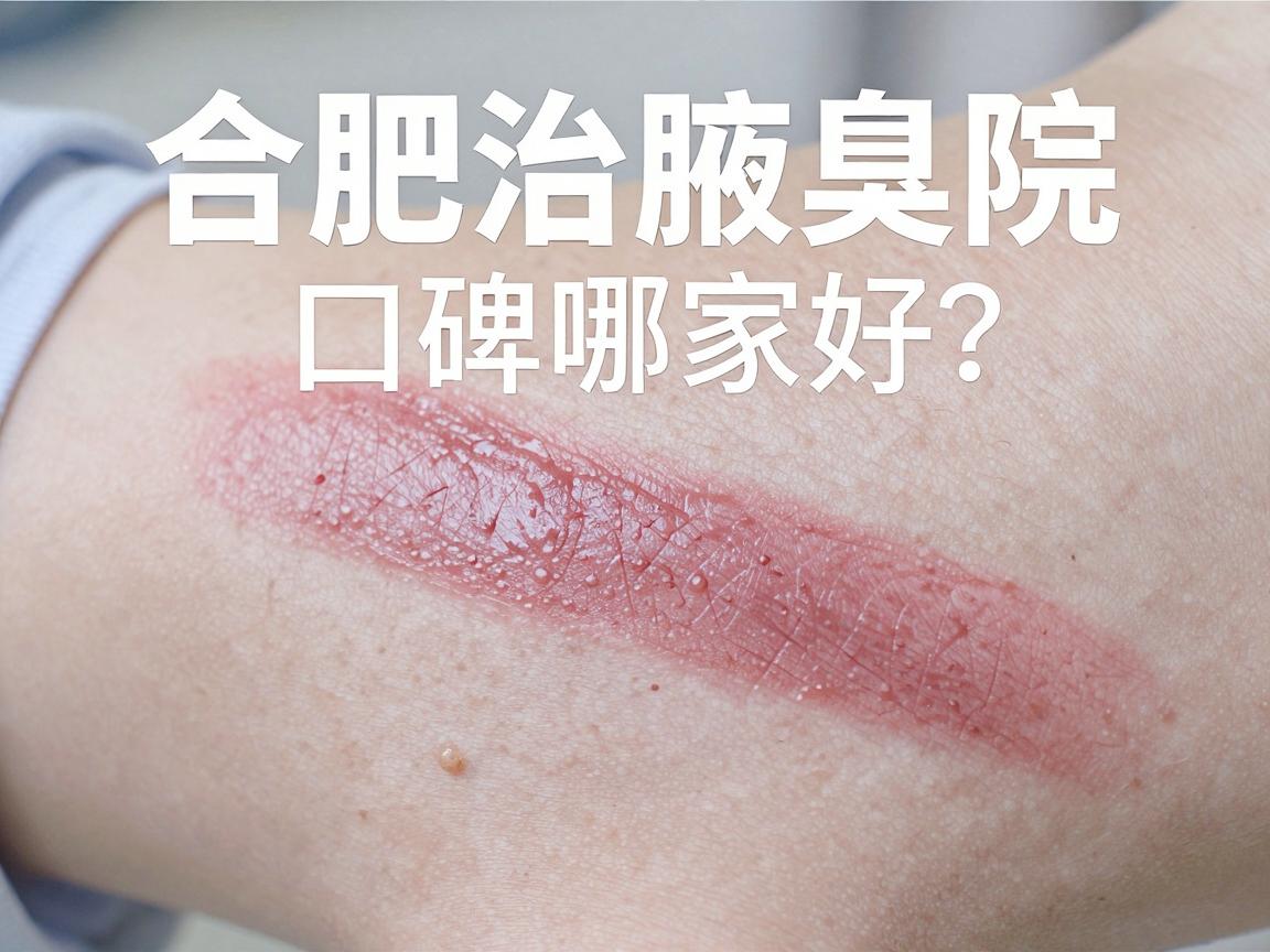 合肥治腋臭医院口碑哪家好?从口碑看治腋臭的真实门道 合肥治腋臭医院口碑哪家好?从口碑看治腋臭的真实门道