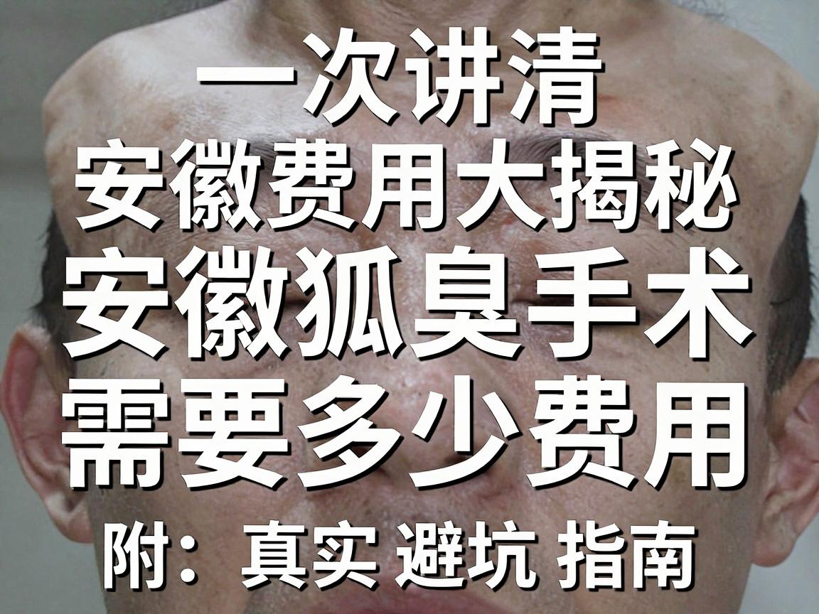 安徽狐臭手术费用大揭秘,一次讲清安徽狐臭手术需要多少费用,附真实避坑指南 安徽狐臭手术费用大揭秘,一次讲清安徽狐臭手术需要多少费用,附真实避坑指南