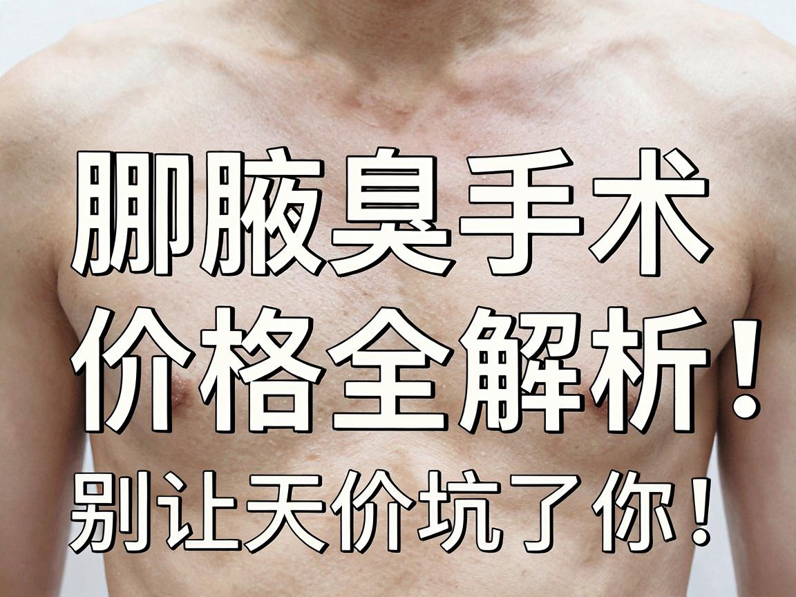 腋臭手术多少钱?合肥腋臭手术价格全解析,别让天价坑了你! 腋臭手术多少钱?合肥腋臭手术价格全解析,别让天价坑了你!