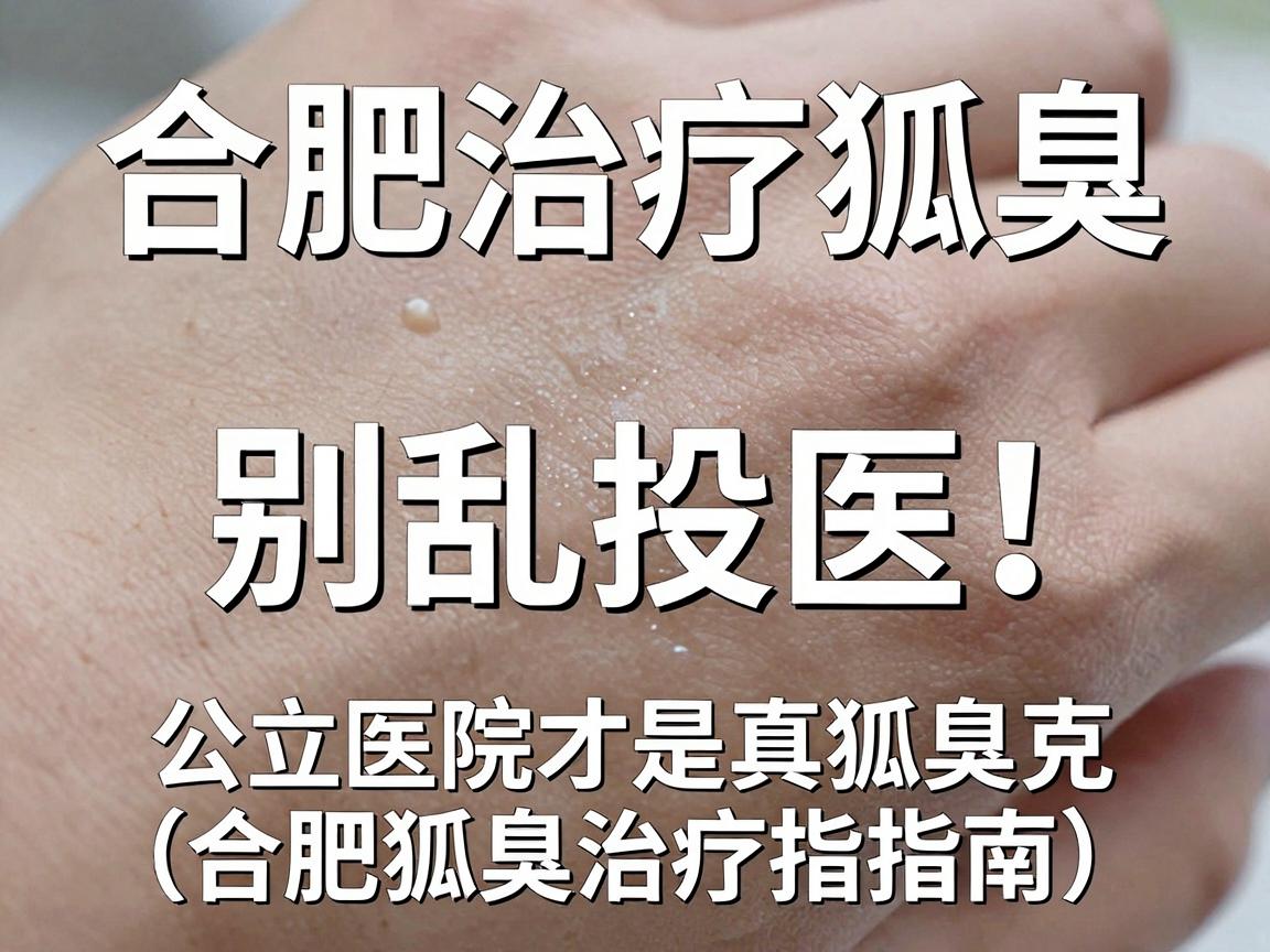 合肥治疗狐臭,别乱投医!公立医院才是真狐臭克星(合肥狐臭治疗指南) 合肥治疗狐臭,别乱投医!公立医院才是真狐臭克星(合肥狐臭治疗指南)