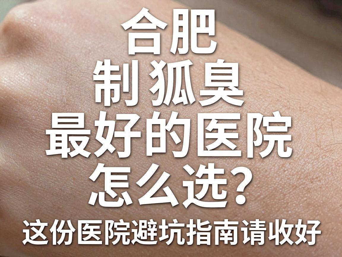 合肥制狐臭最好的医院怎么选?这份医院避坑指南请收好 合肥制狐臭最好的医院怎么选?这份医院避坑指南请收好