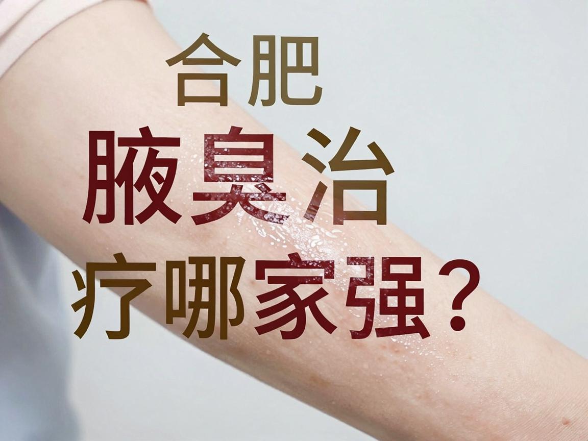合肥腋臭治疗哪家强?专业腋臭医院选择攻略,告别腋臭烦恼 合肥腋臭治疗哪家强?专业腋臭医院选择攻略,告别腋臭烦恼
