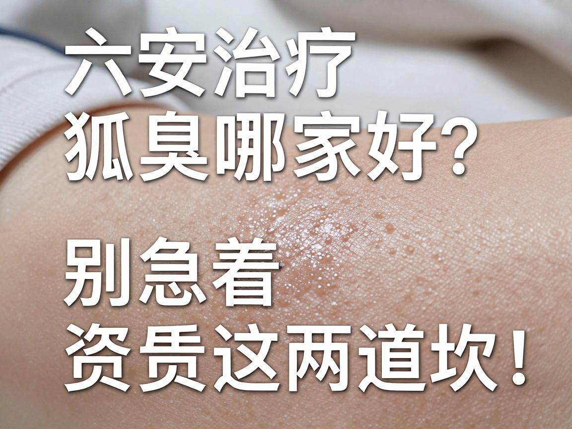 六安治疗狐臭哪家好?别急着选,先搞懂技术和资质这两道坎,六安狐臭治疗哪家好其实有答案 六安治疗狐臭哪家好?别急着选,先搞懂技术和资质这两道坎,六安狐臭治疗哪家好其实有答案