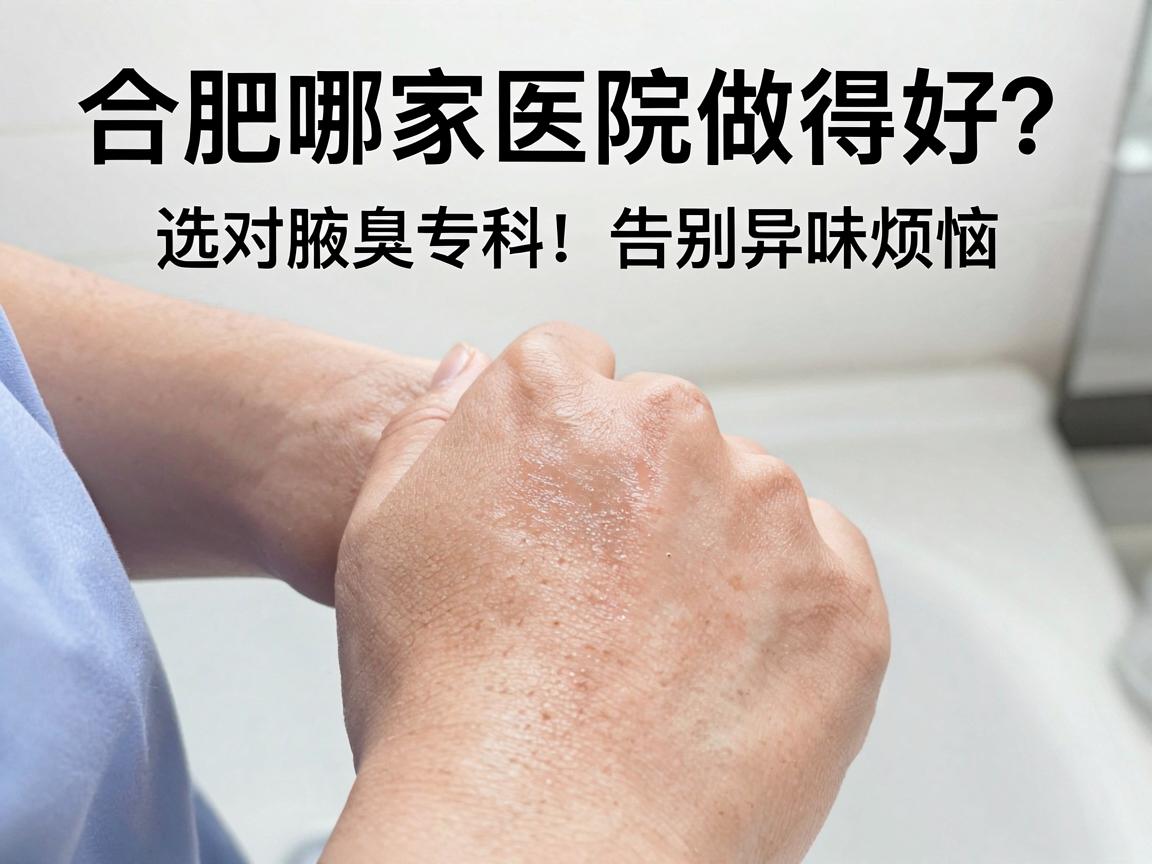 腋臭手术合肥哪家医院做得好?选对腋臭专科,告别异味烦恼 腋臭手术合肥哪家医院做得好?选对腋臭专科,告别异味烦恼