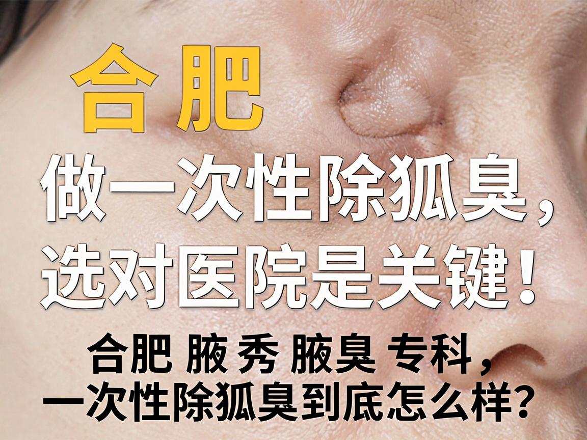 合肥做一次性除狐臭,选对医院是关键!合肥腋秀腋臭专科,一次性除狐臭到底怎么样? 合肥做一次性除狐臭,选对医院是关键!合肥腋秀腋臭专科,一次性除狐臭到底怎么样?