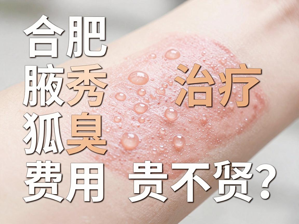 合肥腋秀治疗狐臭费用贵不贵?一篇讲透腋臭治疗费用与性价比 合肥腋秀治疗狐臭费用贵不贵?一篇讲透腋臭治疗费用与性价比
