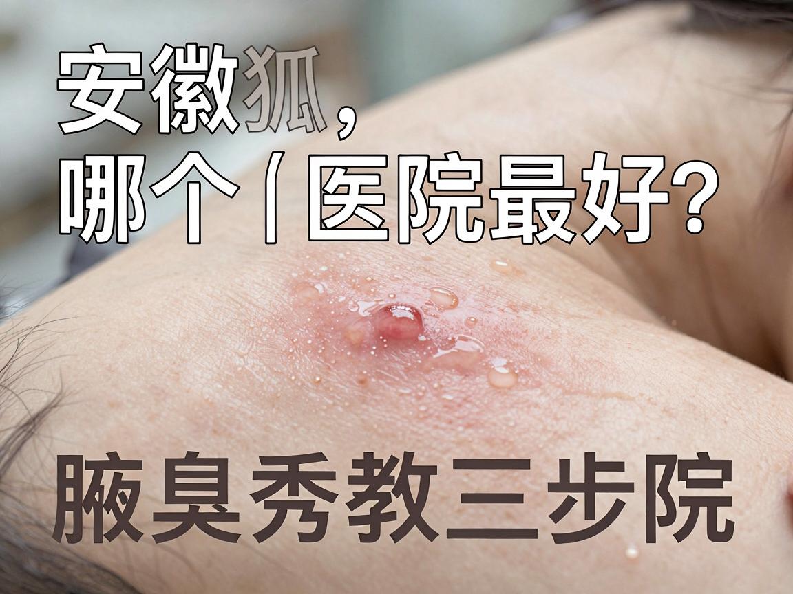 安徽狐臭手术哪个医院最好？别只看排名，腋秀教你三步选对医院