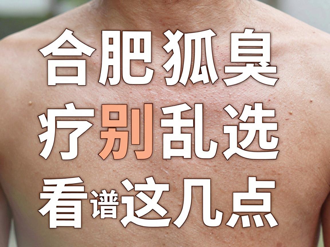 合肥腋臭治疗别乱选,合肥狐臭医院靠谱选择看这几点 合肥腋臭治疗别乱选,合肥狐臭医院靠谱选择看这几点