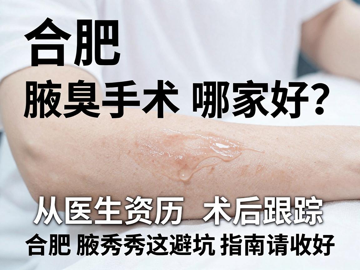 合肥腋臭手术哪家好?从医生资历到术后跟踪,合肥腋秀这份避坑指南请收好 合肥腋臭手术哪家好?从医生资历到术后跟踪,合肥腋秀这份避坑指南请收好