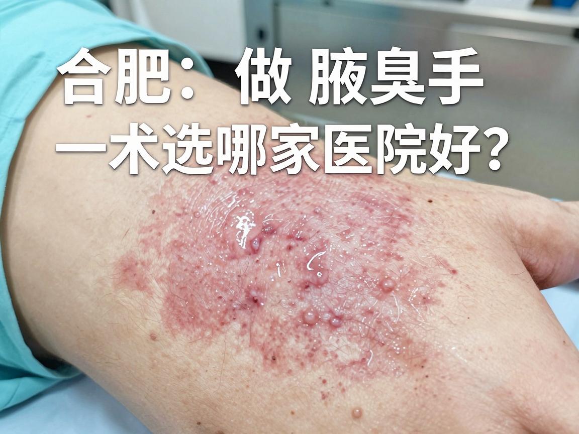 合肥做腋臭手术选哪家医院好?这家医院好在哪,一次说透 合肥做腋臭手术选哪家医院好?这家医院好在哪,一次说透