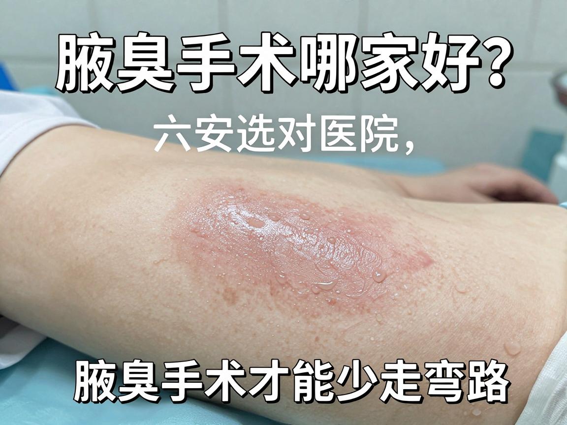 六安腋臭手术哪家好?选对医院,腋臭手术才能少走弯路 六安腋臭手术哪家好?选对医院,腋臭手术才能少走弯路