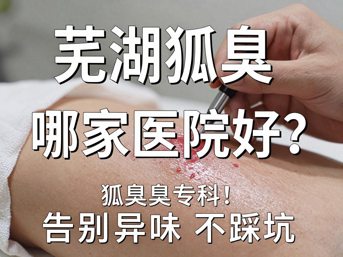 芜湖狐臭手术哪家医院好?选对狐臭专科,告别异味不踩坑 芜湖狐臭手术哪家医院好?选对狐臭专科,告别异味不踩坑