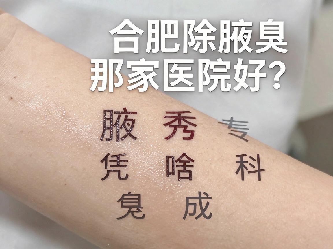 合肥除腋臭那家医院好?腋秀专科凭啥成为合肥除腋臭的人气之选? 合肥除腋臭那家医院好?腋秀专科凭啥成为合肥除腋臭的人气之选?