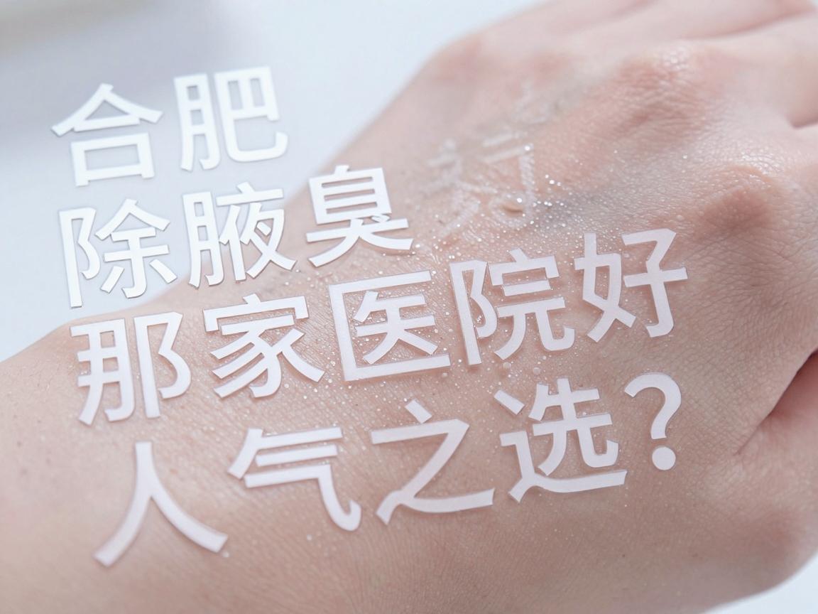 合肥除腋臭那家医院好?腋秀专科凭啥成为合肥除腋臭的人气之选? 合肥除腋臭那家医院好?腋秀专科凭啥成为合肥除腋臭的人气之选?