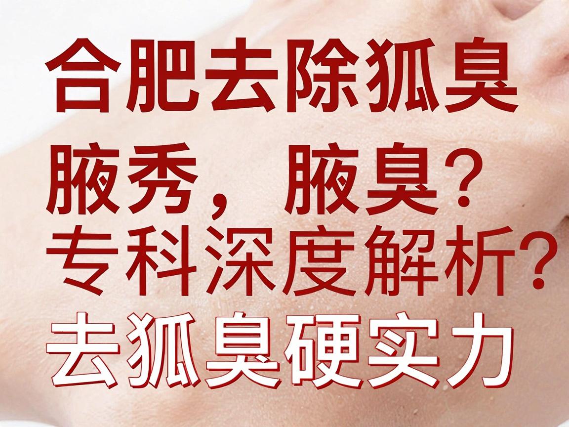 合肥去除狐臭选哪家医院?合肥腋秀腋臭专科深度解析去狐臭的硬实力 合肥去除狐臭选哪家医院?合肥腋秀腋臭专科深度解析去狐臭的硬实力