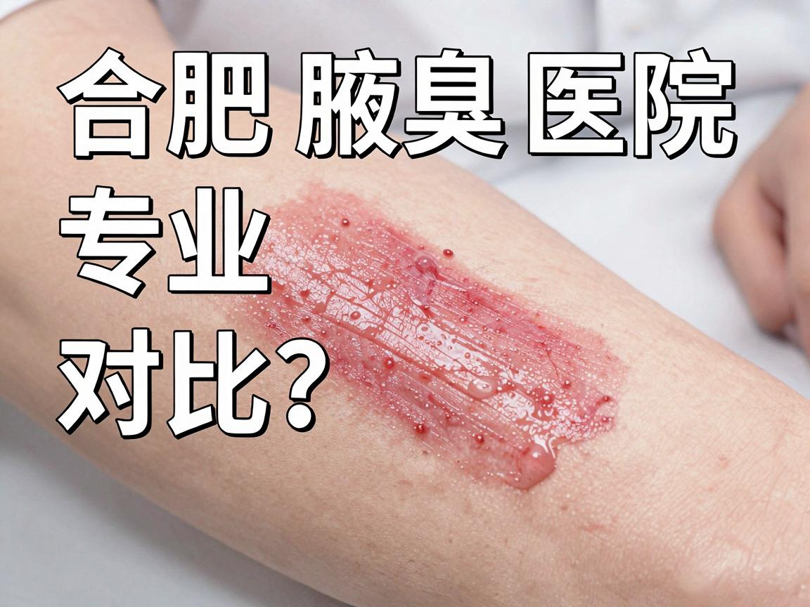 合肥腋臭手术怎么选?合肥腋臭医院专业对比,这几点决定手术成败 合肥腋臭手术怎么选?合肥腋臭医院专业对比,这几点决定手术成败