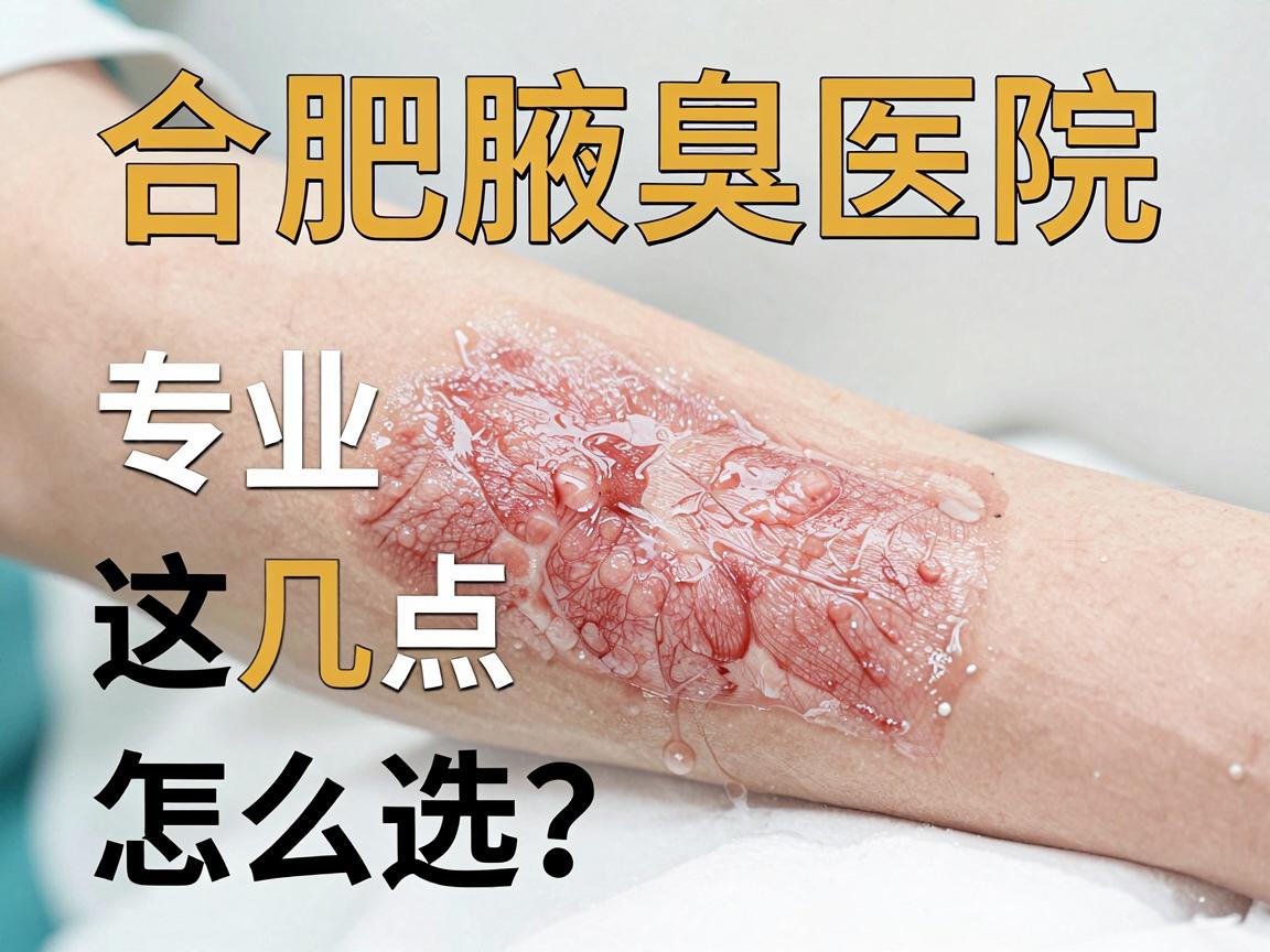 合肥腋臭手术怎么选?合肥腋臭医院专业对比,这几点决定手术成败 合肥腋臭手术怎么选?合肥腋臭医院专业对比,这几点决定手术成败