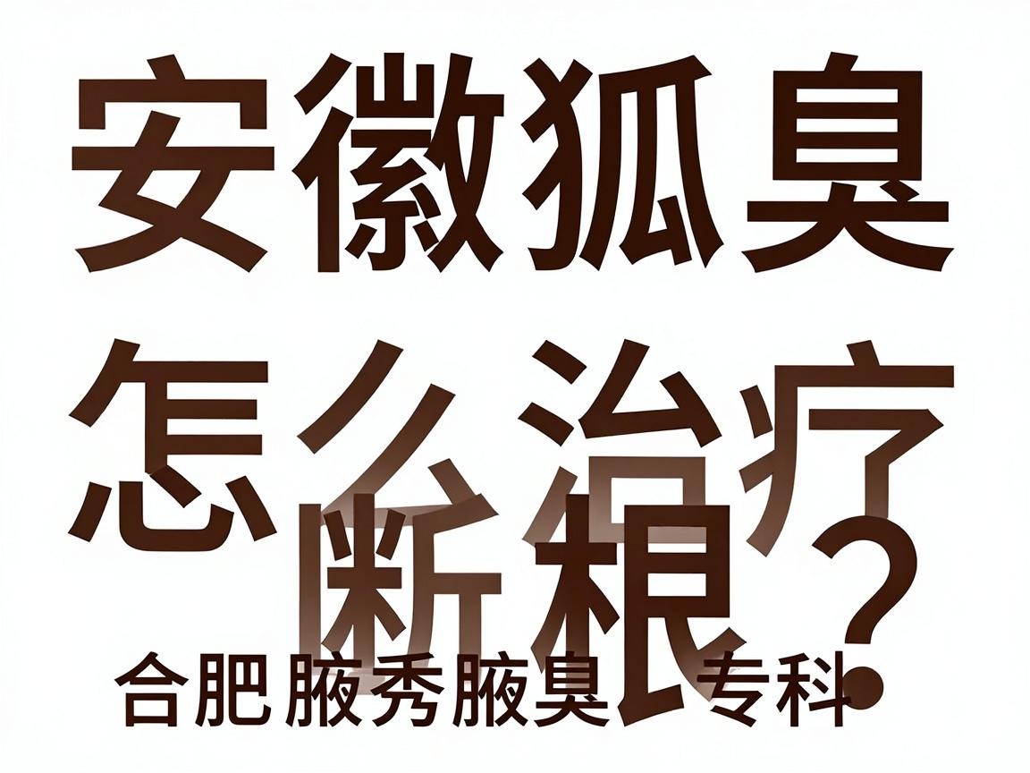 安徽狐臭怎么治疗断根?合肥腋秀腋臭专科,这几招让你彻底告别腋来香 安徽狐臭怎么治疗断根?合肥腋秀腋臭专科,这几招让你彻底告别腋来香
