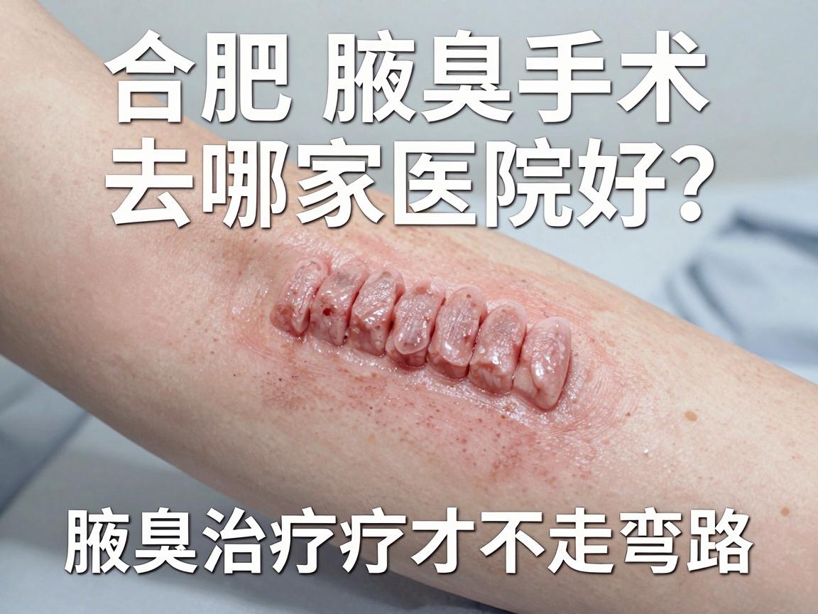 合肥腋臭手术去哪家医院好?选对医院,腋臭治疗才不走弯路 合肥腋臭手术去哪家医院好?选对医院,腋臭治疗才不走弯路