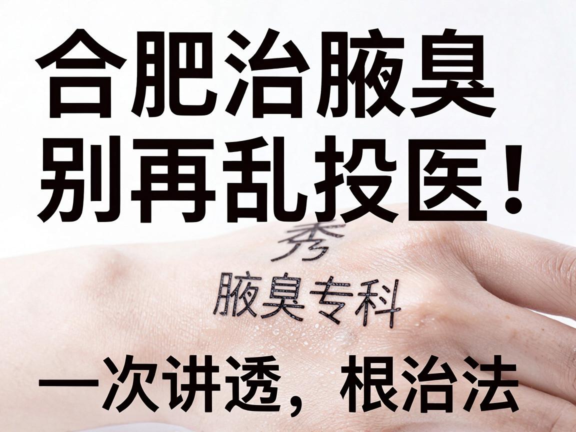 合肥治腋臭,别再乱投医!合肥腋秀腋臭专科一次讲透根治法 合肥治腋臭,别再乱投医!合肥腋秀腋臭专科一次讲透根治法