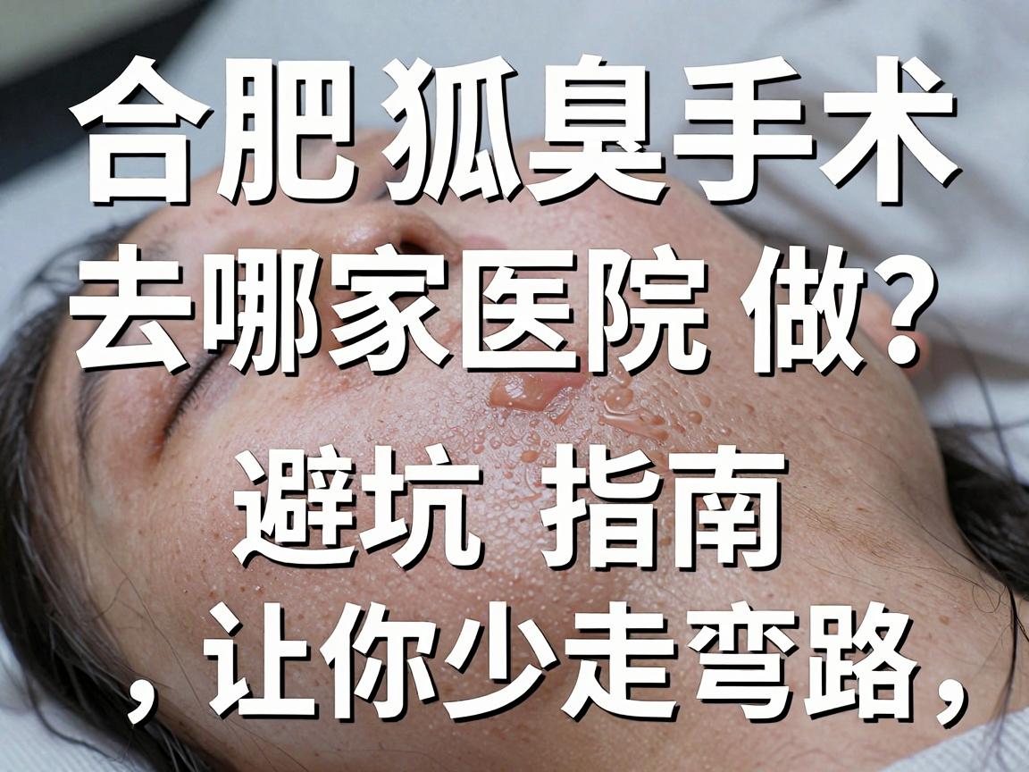 合肥狐臭手术去哪家医院做?这份避坑指南,让你少走弯路 合肥狐臭手术去哪家医院做?这份避坑指南,让你少走弯路