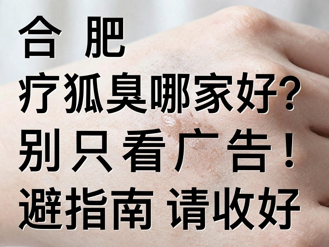 合肥治疗狐臭哪家好?别只看广告,合肥腋秀这份避坑指南请收好 合肥治疗狐臭哪家好?别只看广告,合肥腋秀这份避坑指南请收好