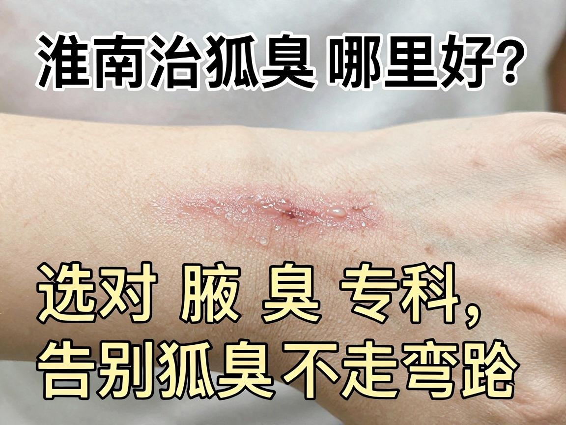 淮南治狐臭哪里好?选对腋臭专科,告别狐臭不走弯路 淮南治狐臭哪里好?选对腋臭专科,告别狐臭不走弯路