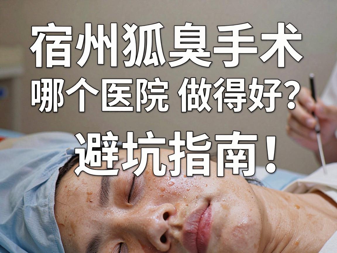 宿州狐臭手术哪个医院做得好?宿州狐臭手术避坑指南,看完这篇再决定 宿州狐臭手术哪个医院做得好?宿州狐臭手术避坑指南,看完这篇再决定