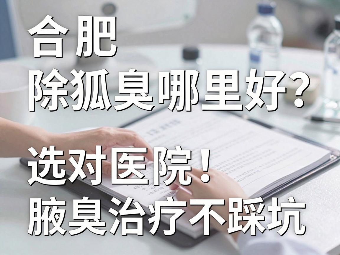 合肥除狐臭哪里好?选对医院,腋臭治疗不踩坑 合肥除狐臭哪里好?选对医院,腋臭治疗不踩坑