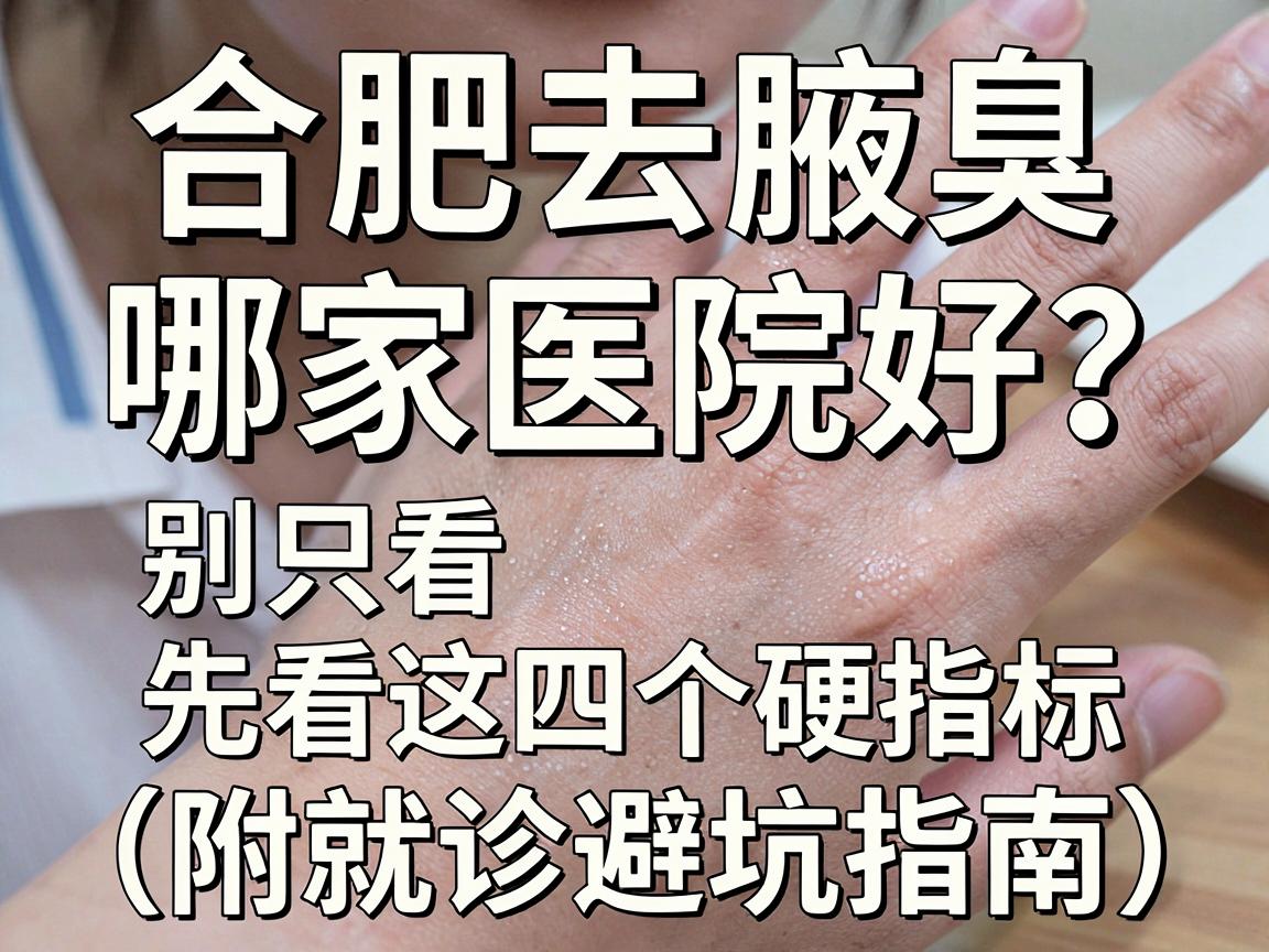 合肥去腋臭哪家医院好?别只看宣传,先看这四个硬指标(附就诊避坑指南) 合肥去腋臭哪家医院好?别只看宣传,先看这四个硬指标(附就诊避坑指南)