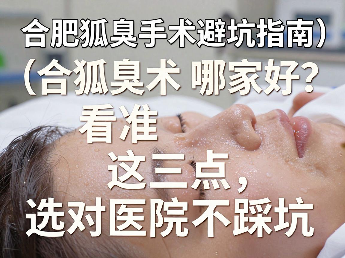合肥狐臭手术哪家好?看准这三点,选对医院不踩坑(合肥狐臭手术避坑指南) 合肥狐臭手术哪家好?看准这三点,选对医院不踩坑(合肥狐臭手术避坑指南)