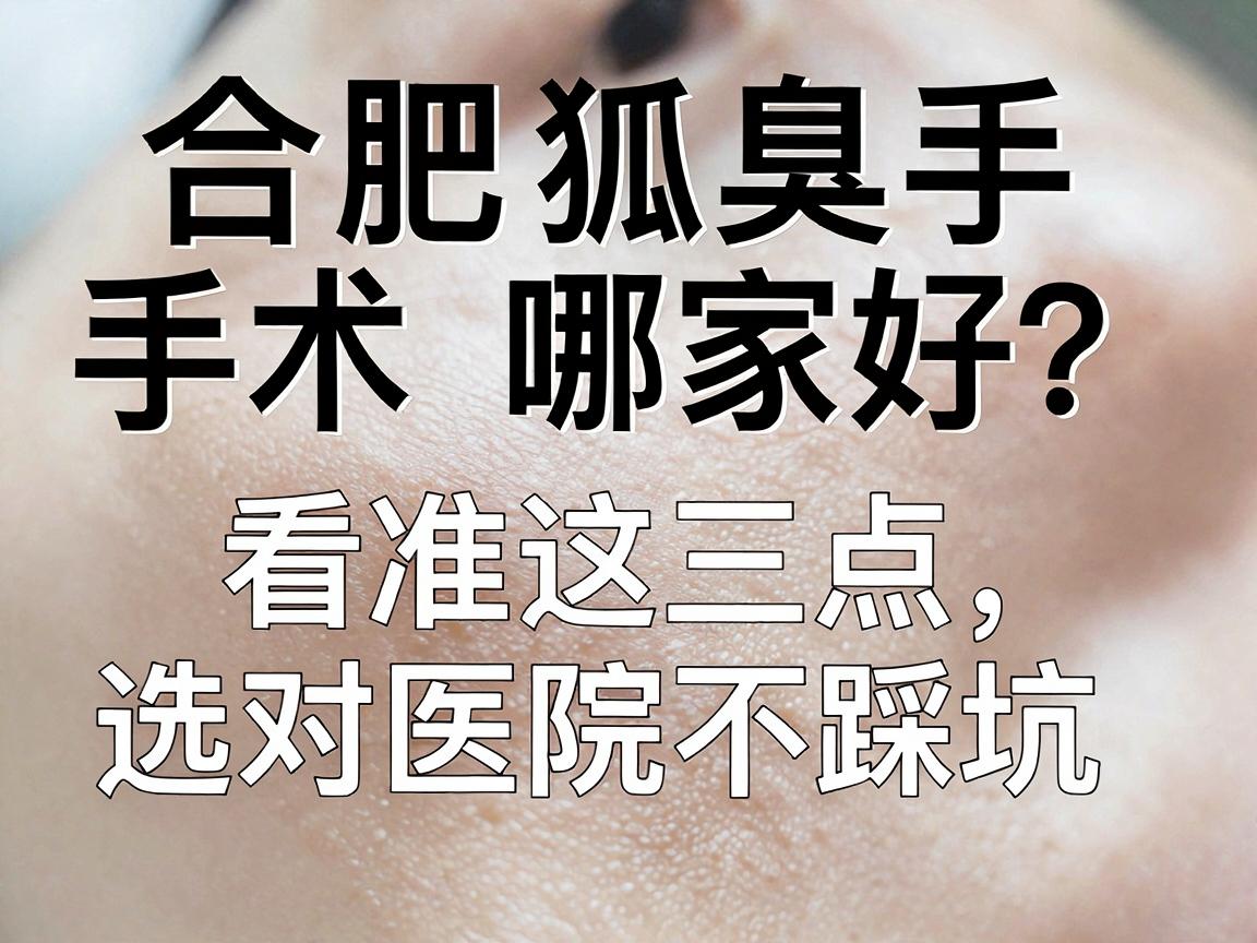 合肥狐臭手术哪家好?看准这三点,选对医院不踩坑(合肥狐臭手术避坑指南) 合肥狐臭手术哪家好?看准这三点,选对医院不踩坑(合肥狐臭手术避坑指南)
